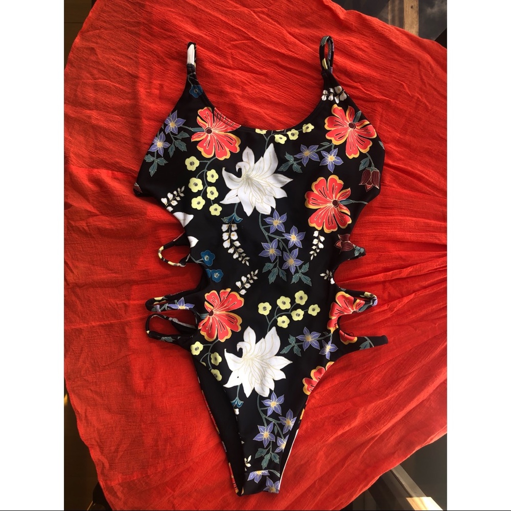 Byrd’s of Paradise Sexy Cutout one piece swimsuit